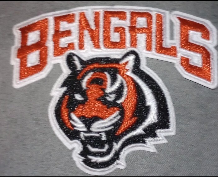 CINCINNATI BENGALS IRON PATCH