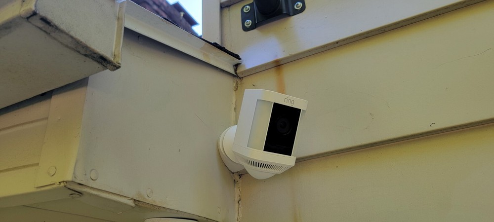 Ring Spotlight Camera Plus 15 Degree Corner Mount