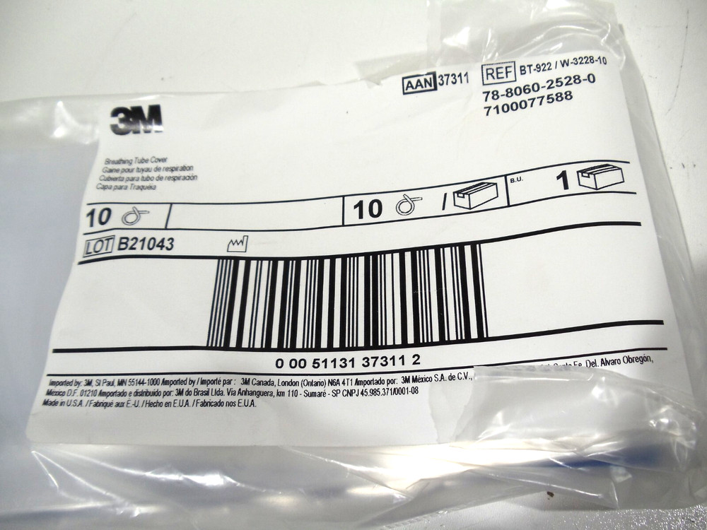 3M™ CA System Accessory Breathing Tube Covers Pack of 10