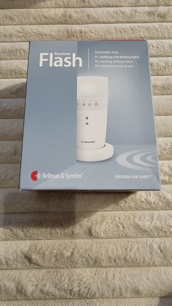Bellman & Symfon Flash Receiver + Phone Transmitter + Bed Shaker – Complete...