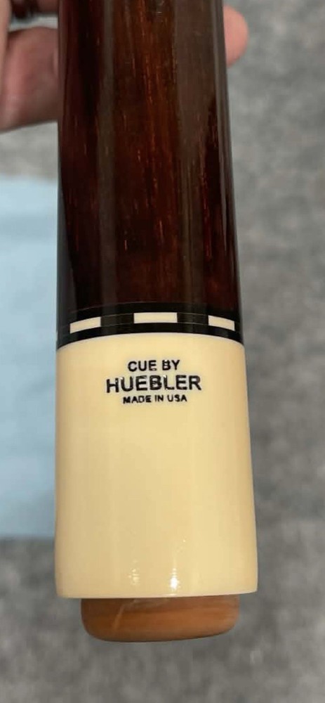 Huebler Pool Cue Decal