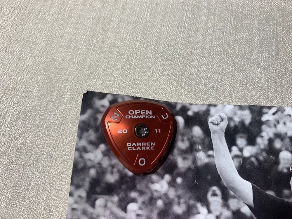 TaylorMade R11 Driver Replacement Red Triangle Dial British Open Darren Clarke