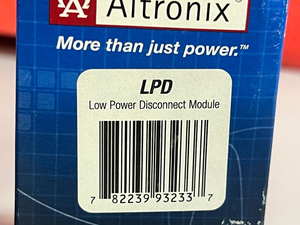 ALTRONIX LPD Low Power Disconnect Module