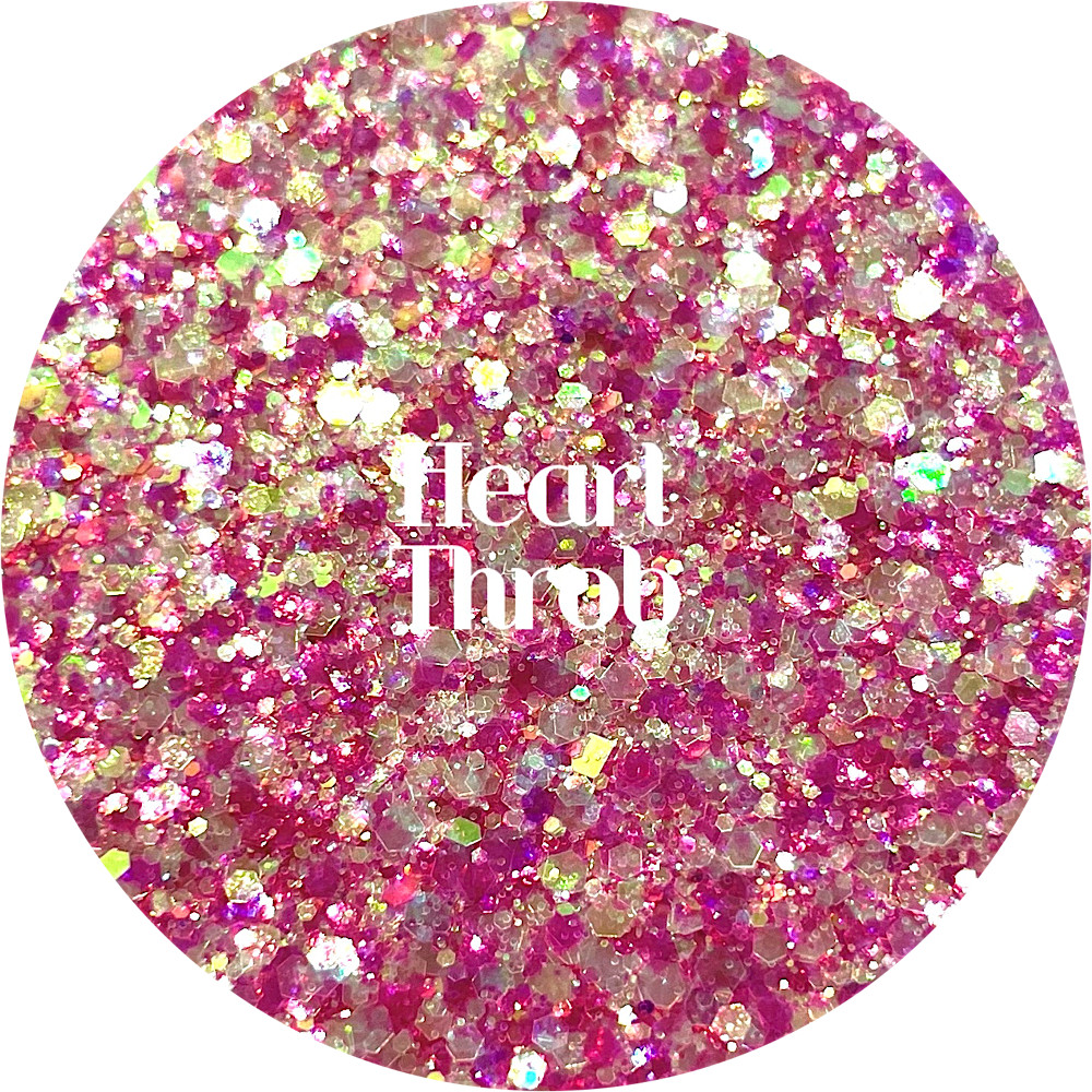 Premium Polyester Glitter - Pink Opal Mix