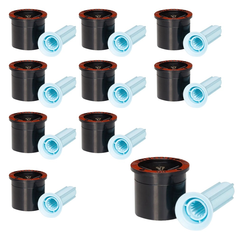 (10) Rain Bird 5H MPR Nozzle 5' Radius Half-Circle Spray Pattern (180°)