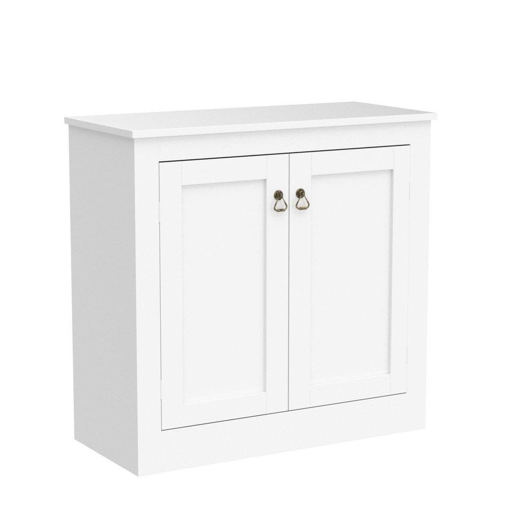 Buffet Cabinet with Storage - Kitchen Storage Cabinet Wood Console Table Coff...