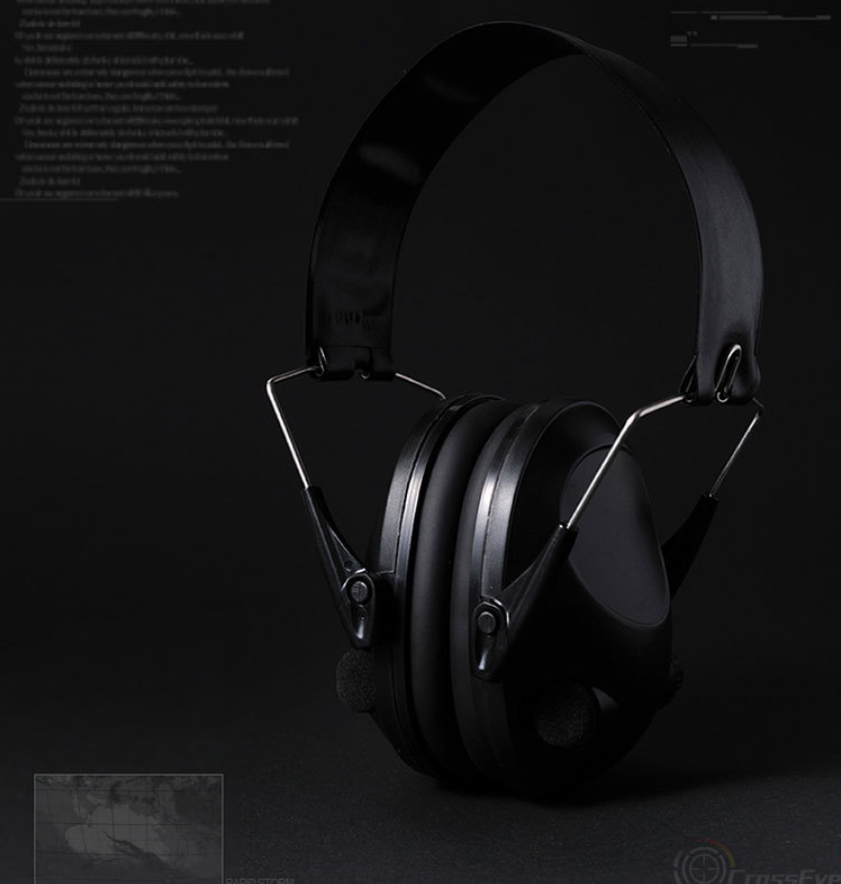 Foldable Electronic Ear Muffs Noise Blocking Shooting Hearing Safety Protector