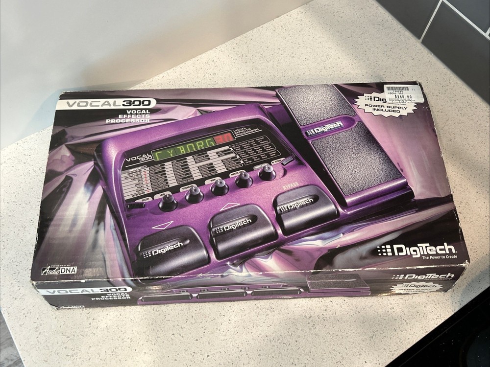 DigiTech Vocal 300 Vocal Multi-Effects Complete Box