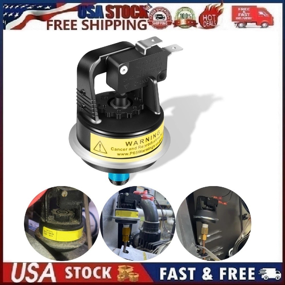 2 PSI Air Pressure Switch Replacement Kit R0013200 for Jandy/Zodiac/Teledyne