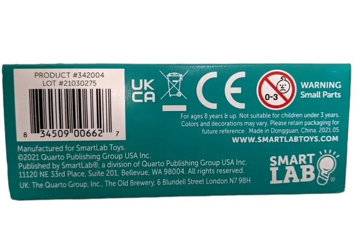 NEW SmartLab Tiny Circuits STEM Kit – 12-Piece Electronics Set, MSRP $29.99