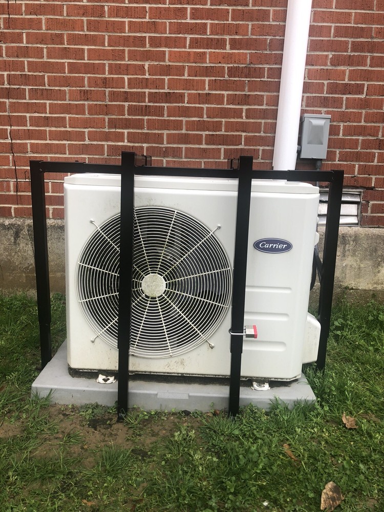 AC MINI-SPLIT SECURITY CAGE HEAVY 14 GA STEEL " SHIP FAST "