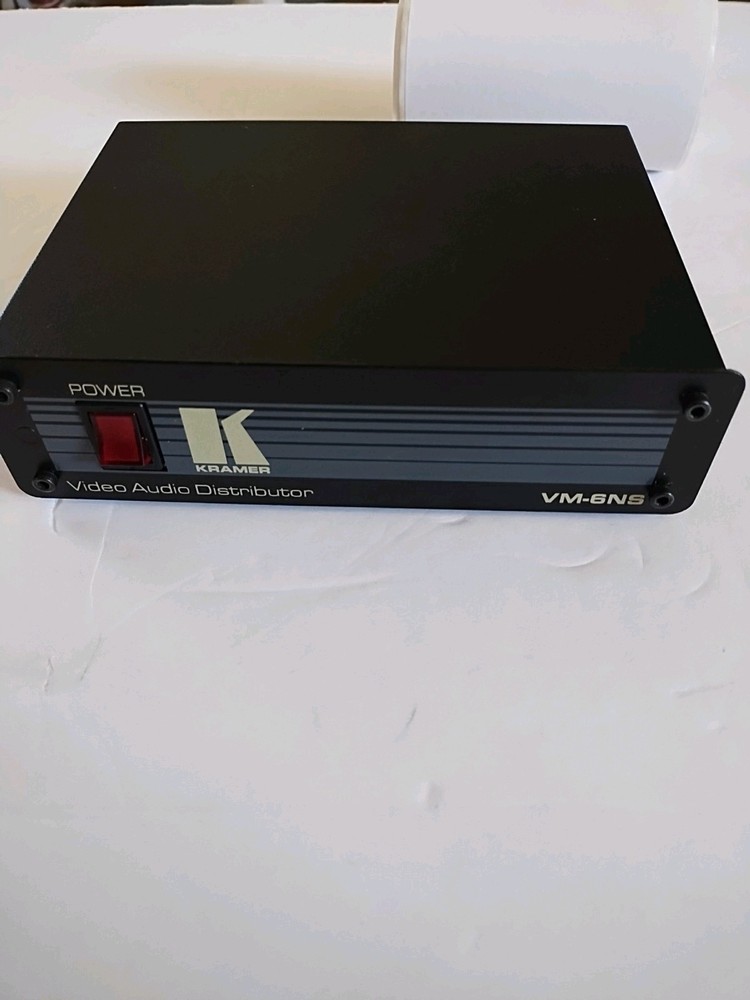 Kramer video audio distributor VM-6NS BNC VIDEO. (READ)