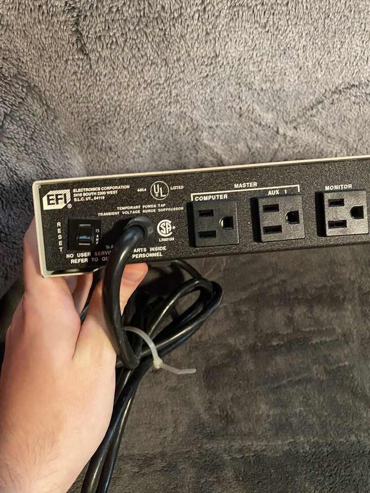 EFI EDP-2000 Power Control Center Working