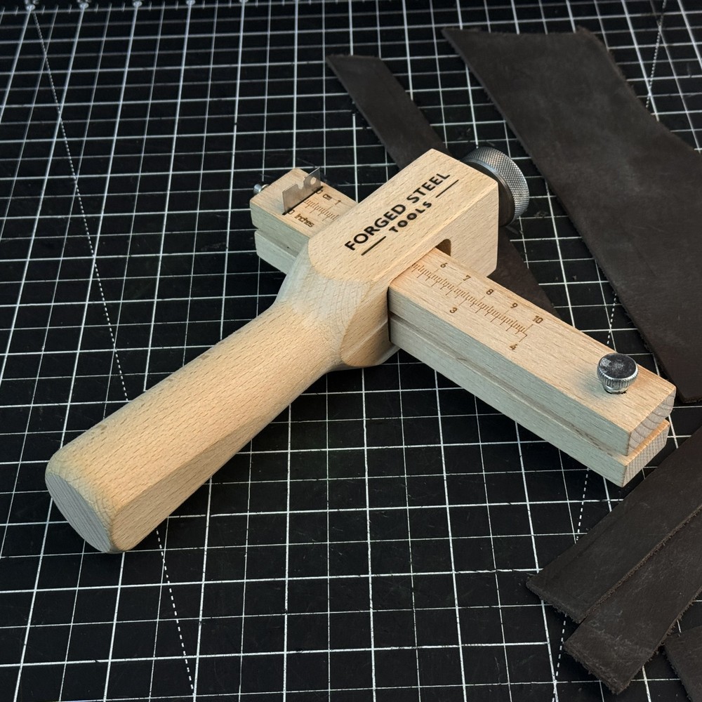 DIY Leather Strap Belt Cutter Adjustable Leathercraft Tool Leather Splitter