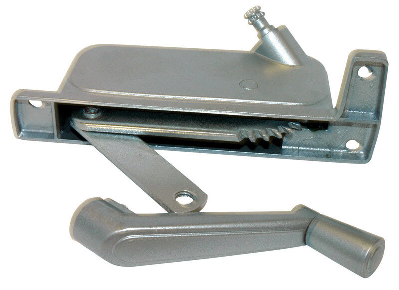 Barton Kramer Window Operator Right Hand 5-5/16" Silver