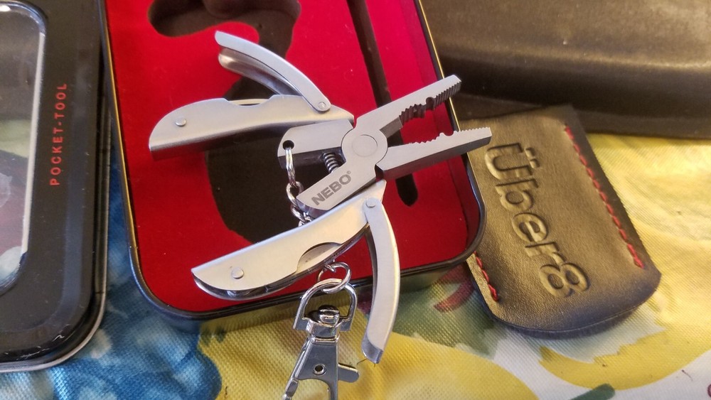 Unbr 8 Uber8 Pocket Tool With Case In Original Metal Box