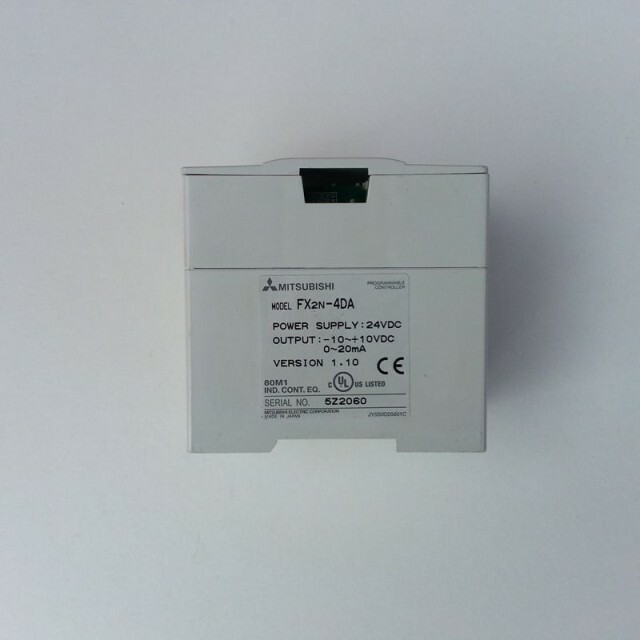 Mitsubishi Expansion Module FX2N-4DA Programmer Controller 4-channel output