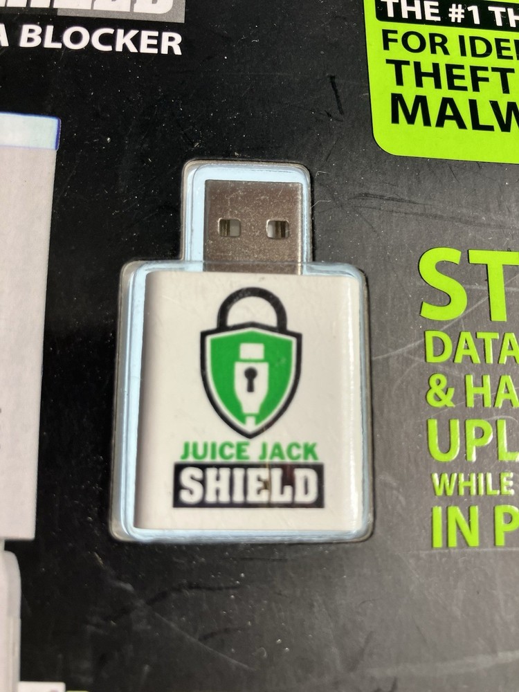 New Juice Jack Shield USB Data Blocker