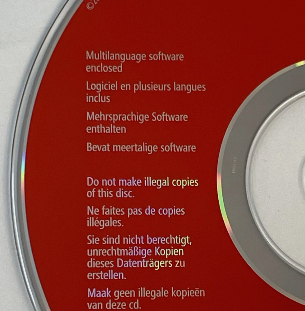 Microsoft IntelliPoint 6.0, 6.1 Mouse Software Disc for PC & Mac