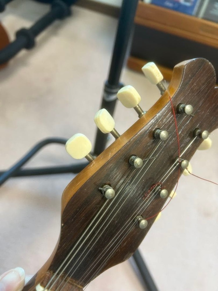 wooden 8 string mandolin