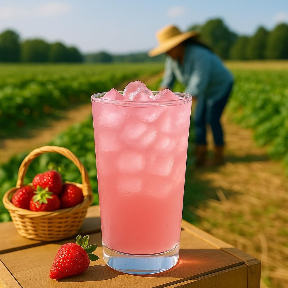 Zero Sugar Fruit Ade Pouches - 10 Pack, Low Calorie Strawberry Lemon Drink