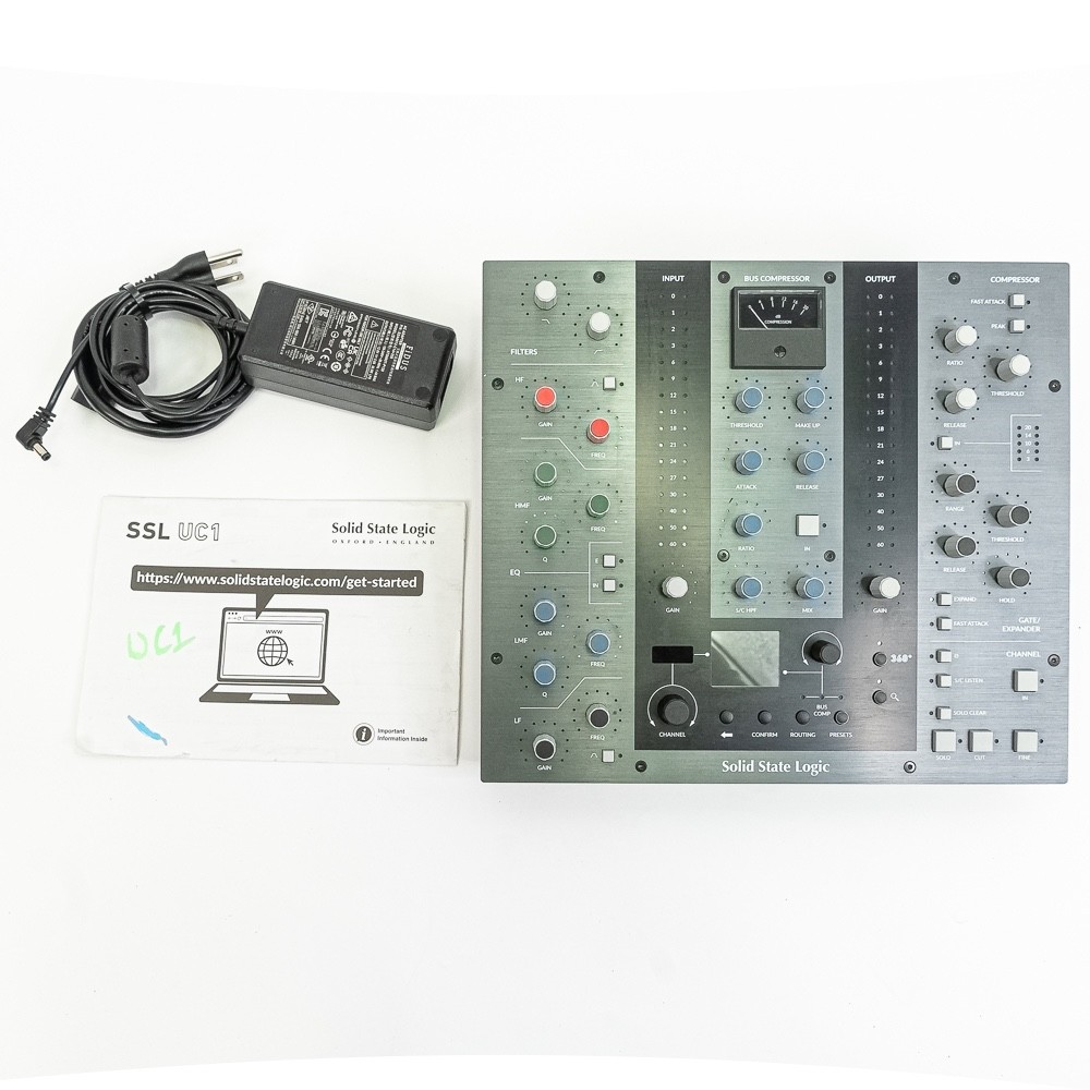 Solid State Logic UC1 Advanced Plug-in Controller – SSL DAW Control Surface