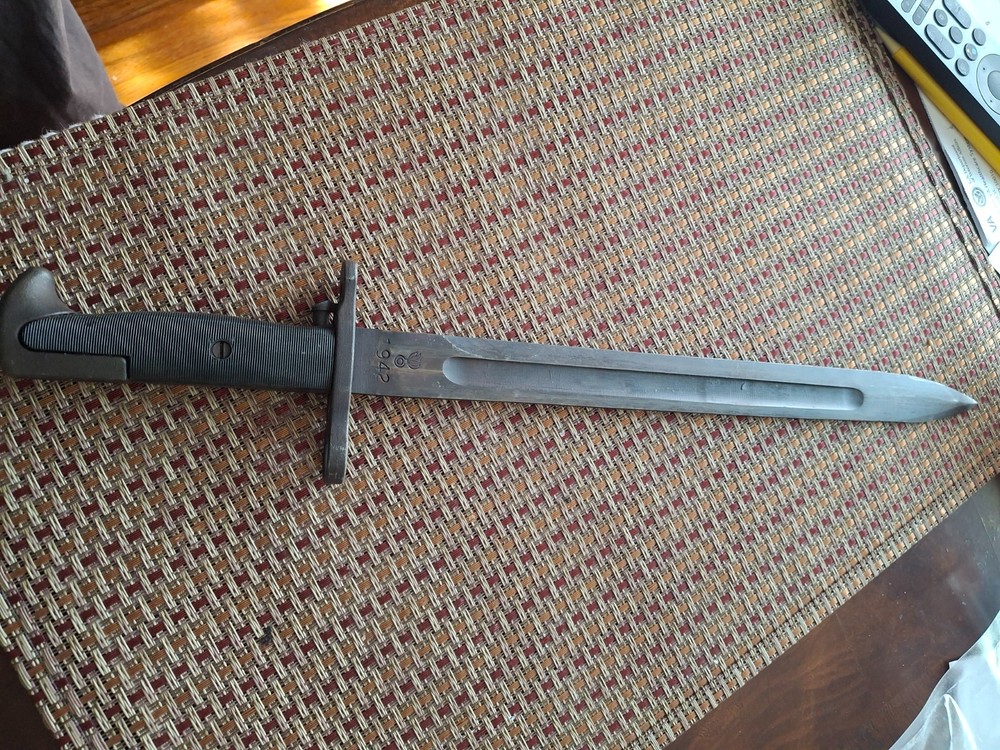 1942 Bayonet With 13 inch blade.