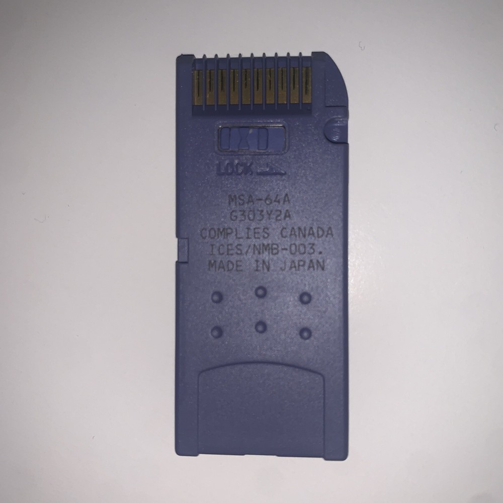 Sony 16MB Memory Stick Media MSA-16A for Camcorder/Camera