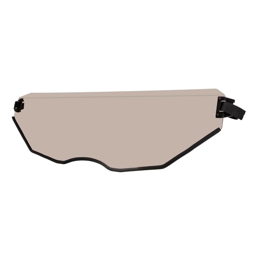 Front Half Windshield Dark Tinted Polycarbonate For 2017-2024 Can Am Maverick X3