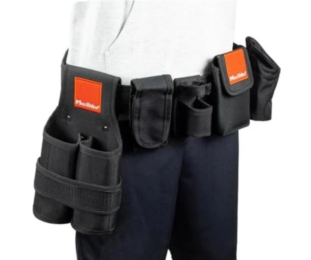 Max Shine Professional Detailing Tool Belt – 600D Organizer