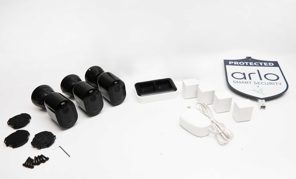 Arlo Pro 4 VMC4350B Security Surveillance Cameras System