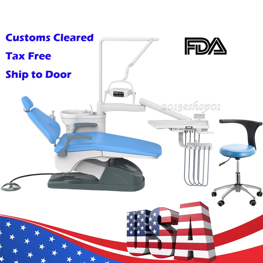 Dental Unit Chair Computer Controlled/Portable Delivery Unit Air Compressor