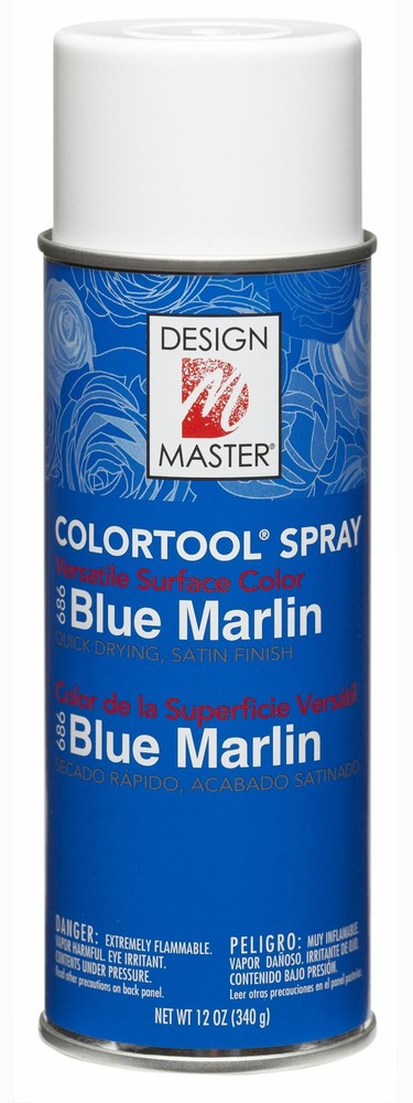 Design Master 686 Blue Marlin Colortool Spray