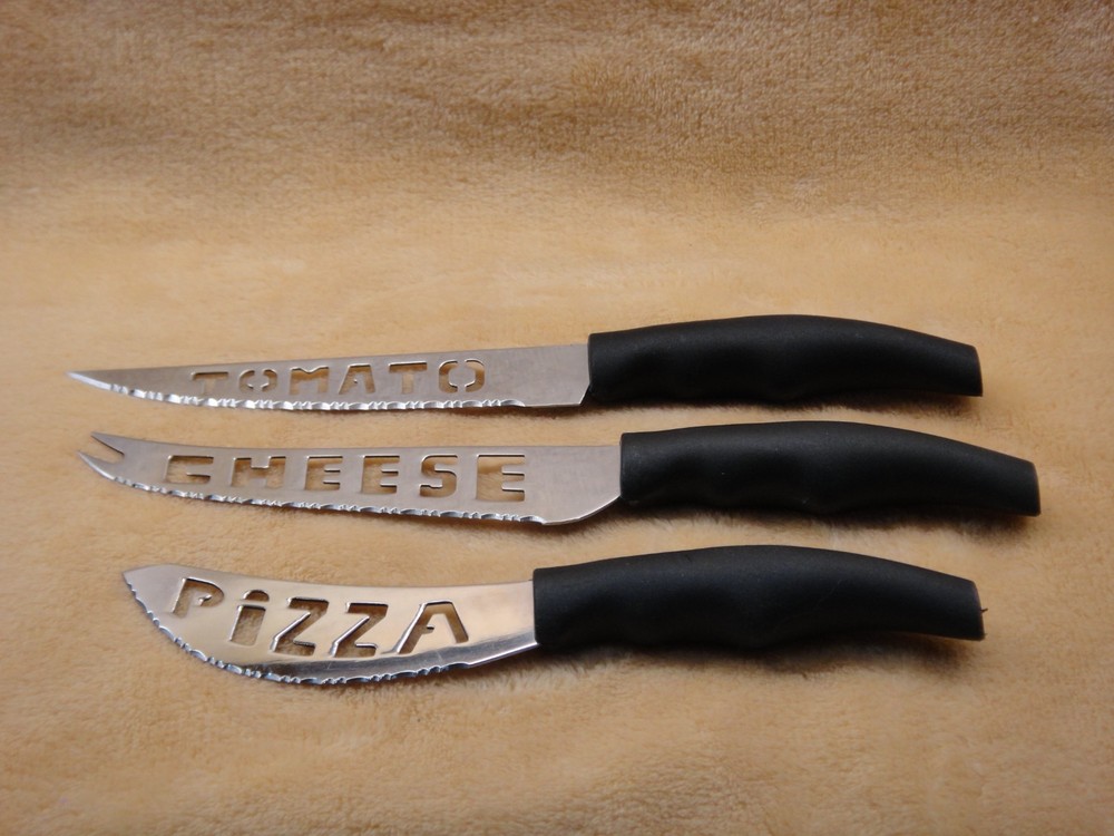 Forever Sharp TOMATO CHEESE and PIZZA Knives