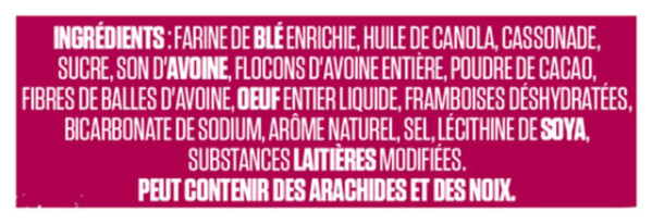 Vital Cocoa Oat Bran Cookie Raspberry 280g (2 Pack)