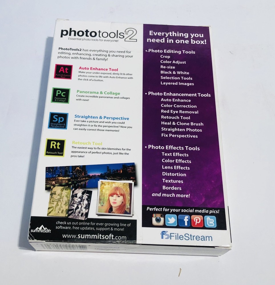 Photo Tools 2 PC Software Brand New Sealed