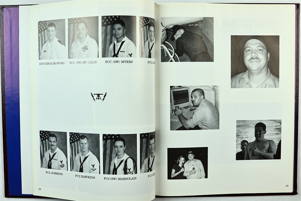USS Caron (DD-970) 2000 Mediterranean Deployment Cruise Book