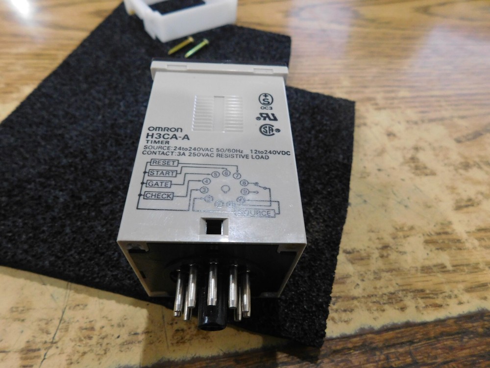 Omron Type: H3CA-A Digital Timer Mounting Bracket