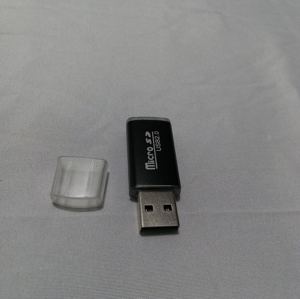 MicroSD USB Plug USB 2.0 Adapter Micro SD Card Reader Standard Drive New
