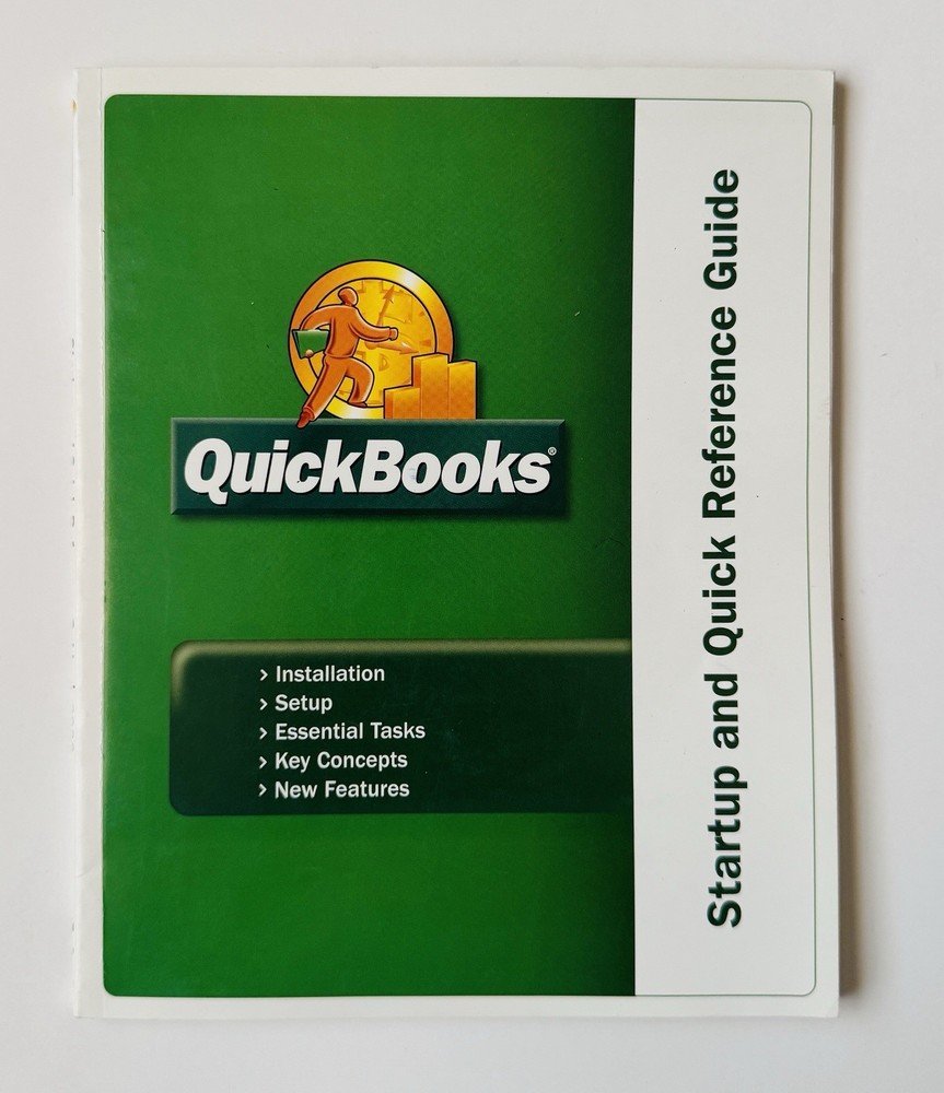 QuickBooks Startup and Quick Reference Guide 2006, Intuit Manual