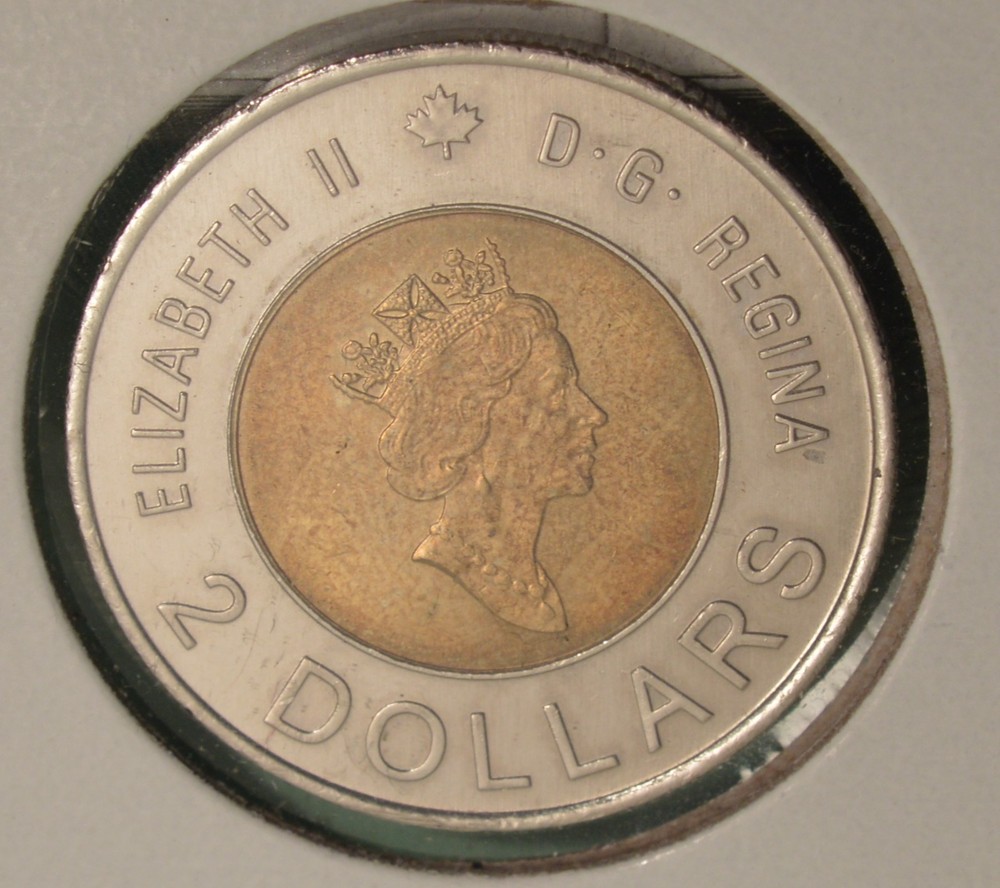 2000 - Canada Toonie $2 Dollar - Knowledge - LightlyCirculated - Inv#D-217 🇨🇦
