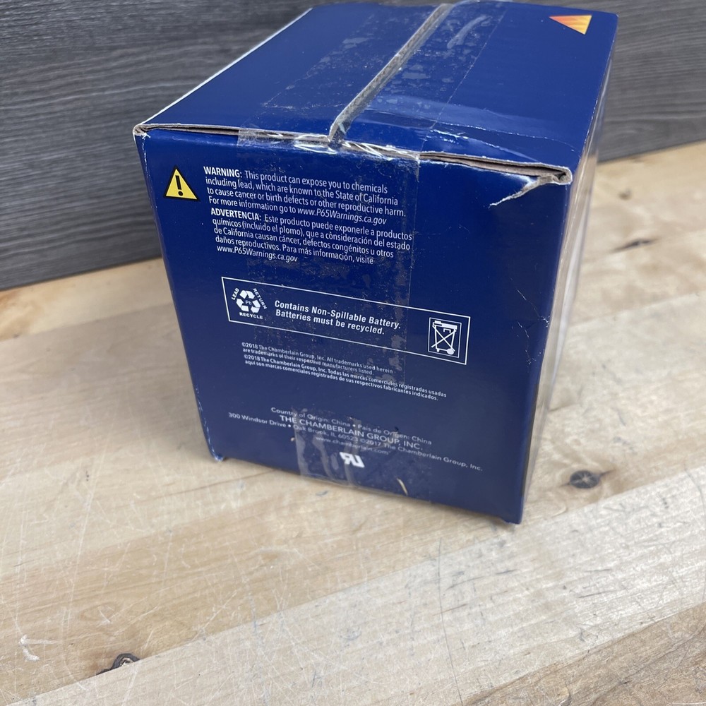 Chamberlain 4228 Backup System Replacement Battery Brand New