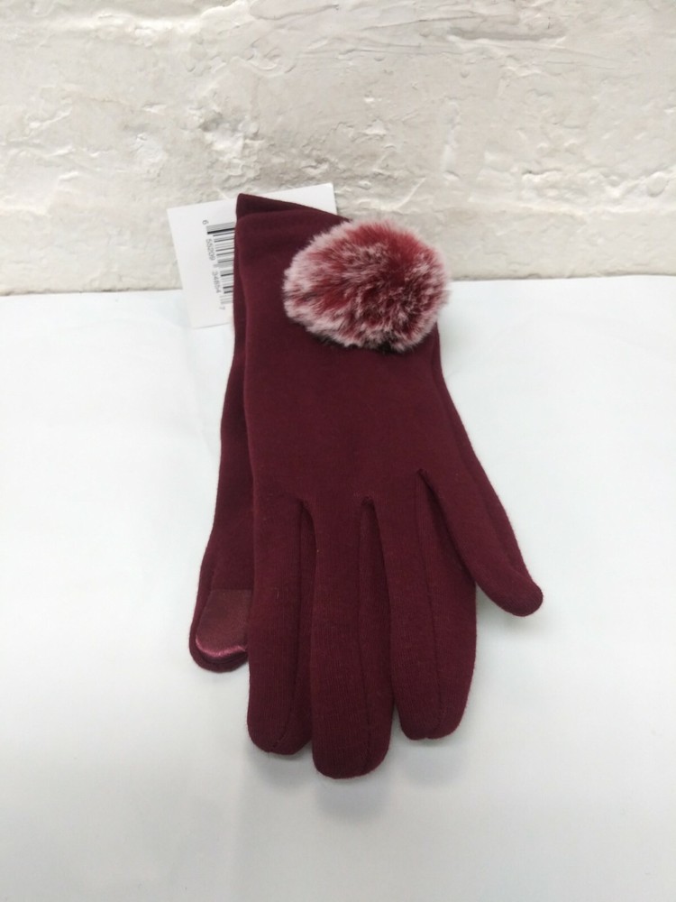Womens TECH Touch Gloves Red