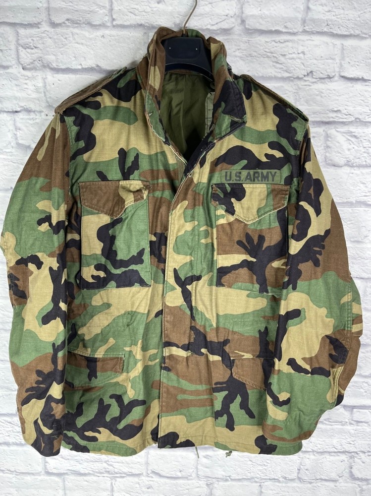 Vintage Woodland Field Jacket Size: Medium - Regular #14