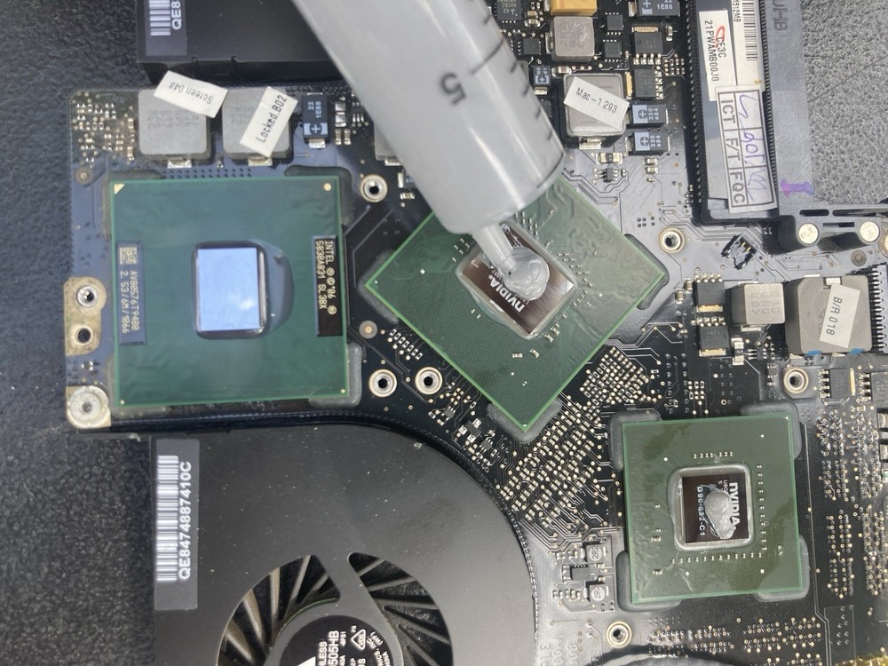 Thermal Paste Set 1g + 35g Silver CPU GPU Heatsink Compound Syringe