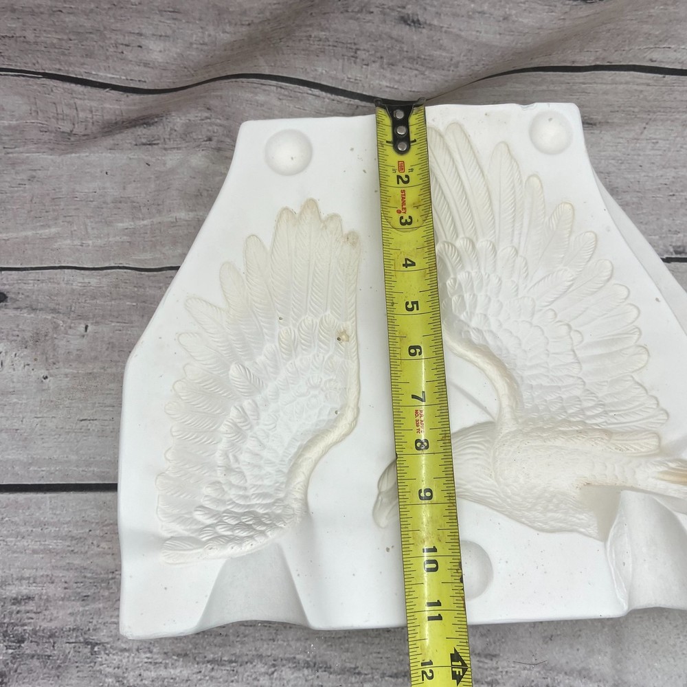 Unbranded Ceramic Casting Mold Flying Eagle Figurine
