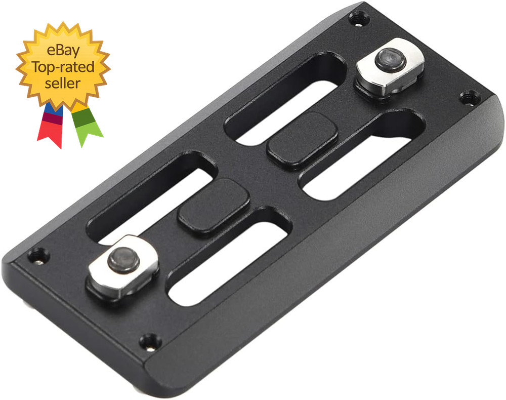 Arca Dovetail Rail M-LOK Quick Release Tripod Mount Adapter