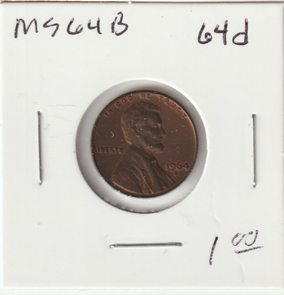1964-d Lincoln Penny #2