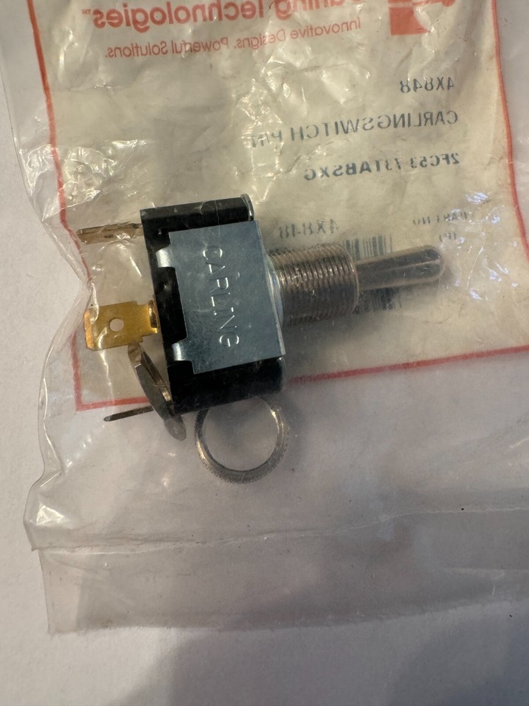 New Carlingswitch 4X848 2FC53-73TABSXG Toggle Switch