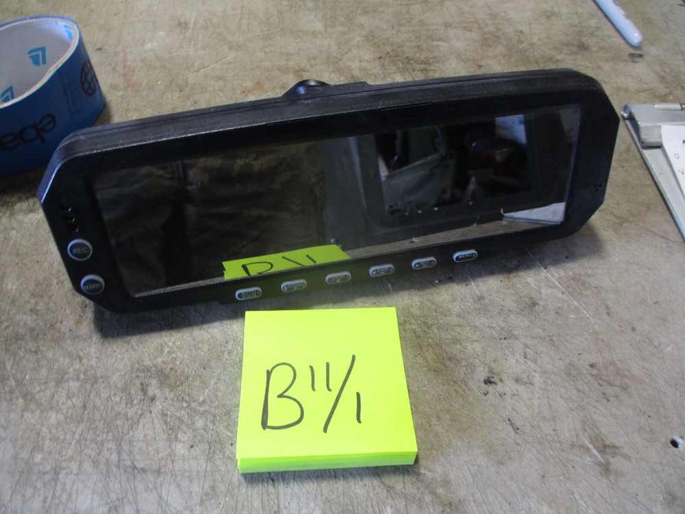Used Digital Ally Rear View Mirror / Camera, DVM-500, Untested